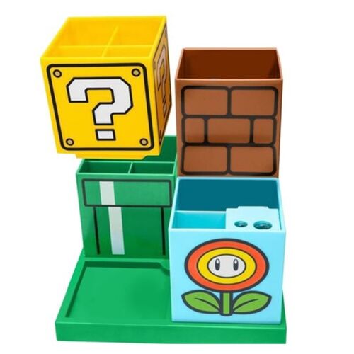 Organizador escritorio Super Mario Bros 15cm