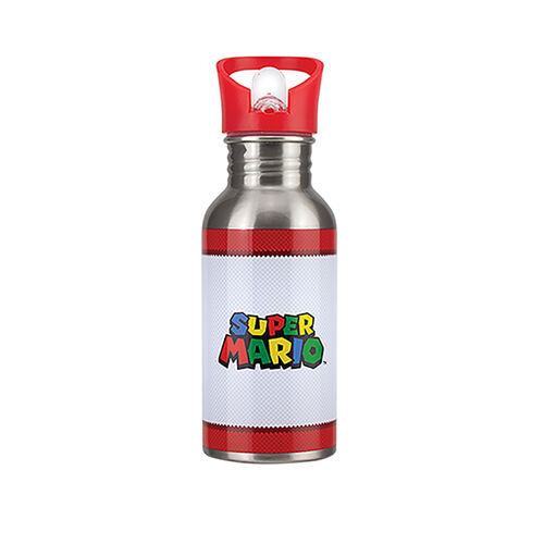 Cantimplora acero inoxidable Super Mario Bros 500ml