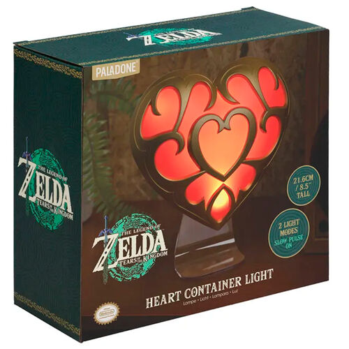 The Legend of Zelda Heart Container lamp 25cm