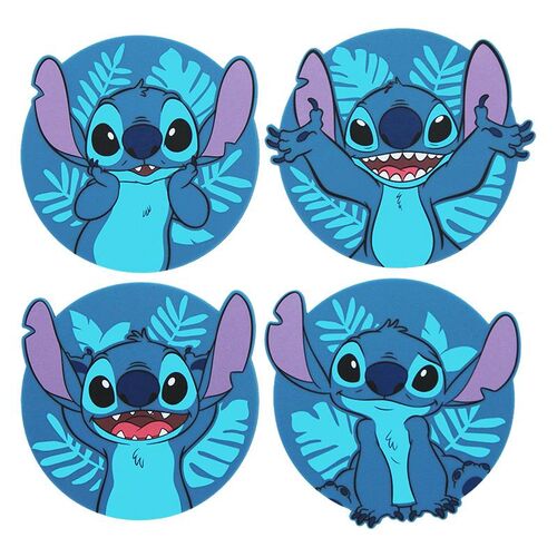 Disney Stitch Set 4 coasters