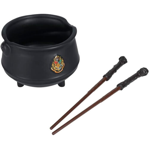 Harry Potter Magic Cauldron Chopsticks and Ramen Bowl set