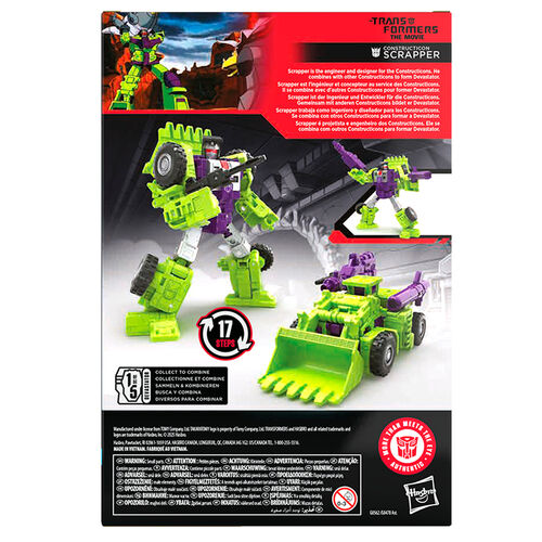 Transformers Studio Series Constructicon Scrapper figure 16,5cm