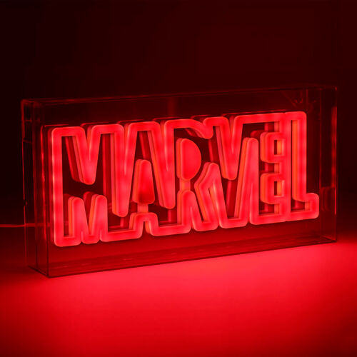 Lampara LED Logo Marvel