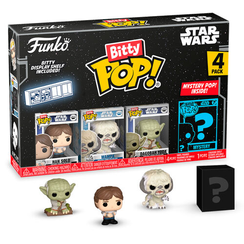 Blister 4 figures Bitty POP Star Wars Han