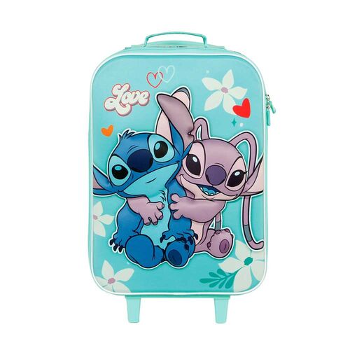 Disney Stitch Love 3D trolley suitcase