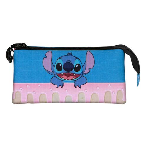 Disney Stitch Cake triple pencil case