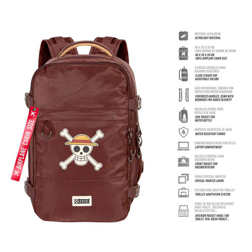 One Piece Skull backpack 40cm