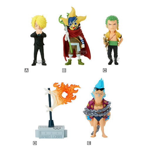 One Piece Enies Lobby 02 world collectable assorted figure 7cm