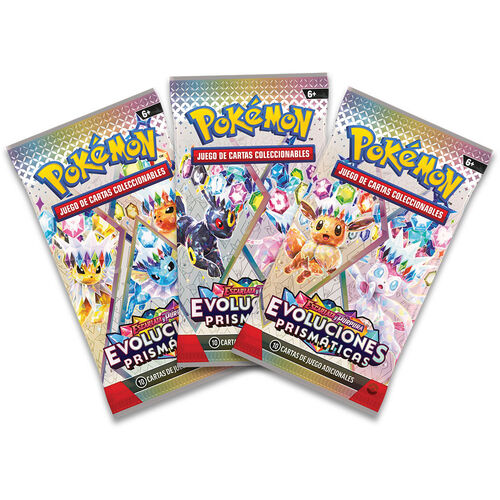 Spanish Pokemon SV8.5 Poster collection collectible card game blister