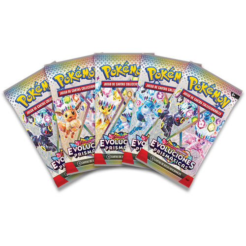 Blister juego cartas coleccionables Binder collection SV8.5 Pokemon Español