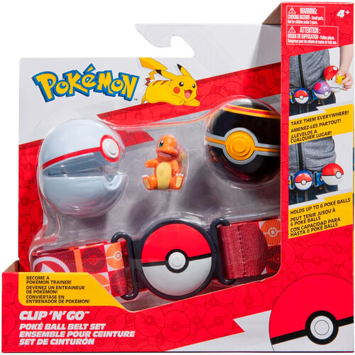 Pokemon Pikachu Poke Ball Belt set assorted