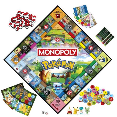 Juego mesa Monopoly Pokemon español