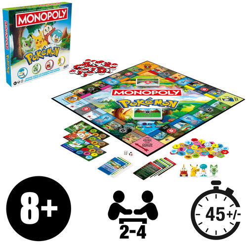 Juego mesa Monopoly Pokemon español