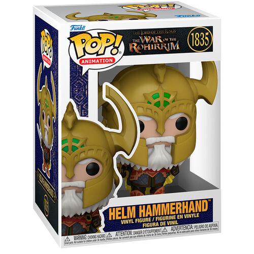 POP figure The Lord of the Rings The War of the Rohirrim Helm Hammerhand