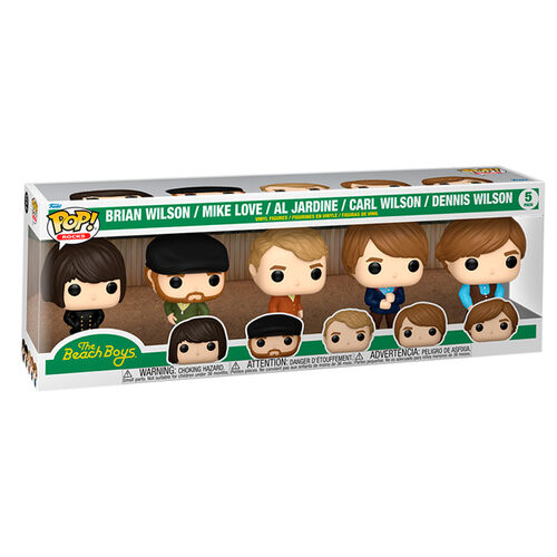 Blister 5 figuras POP The Beach Boys