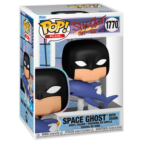 POP figure Space Ghost - Space Ghost with Shark