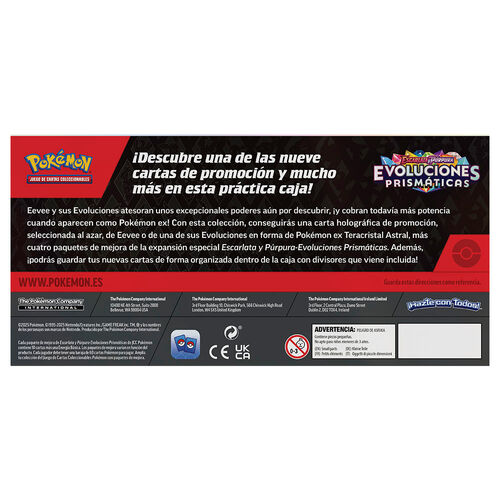 Estuche sorpresa juego cartas coleccionables Pokemon español