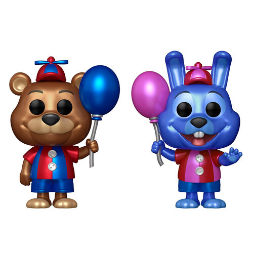 Blister 2 figuras POP Five Nights at Freddys Ballon Freddy & Balloon Bonnie Exclusive