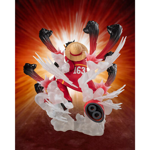 One Piece Monkey D Luffy Gum Gum Hawk Gatling Extra Battle S.H. Figuarts Zero figure 15cm