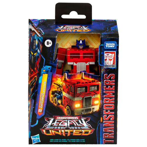 Transformers Legacy United Gi Universe Optimus Prime Deluxe Class figure 14cm