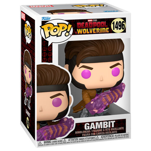 POP figure Marvel Deadpool & Wolverine Gambit