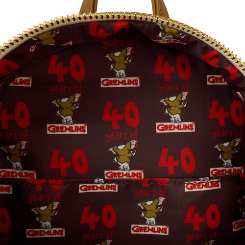 Mochila Gizmo 40th Anniversary Gremlins Loungefly 26cm