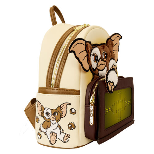 Mochila Gizmo 40th Anniversary Gremlins Loungefly 26cm