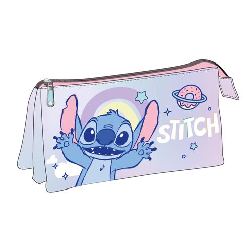 Disney Stitch triple pencil case