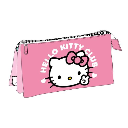 Hello Kitty triple pencil case