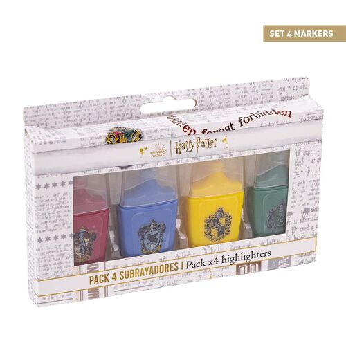 Harry Potter blister 4 highlighters