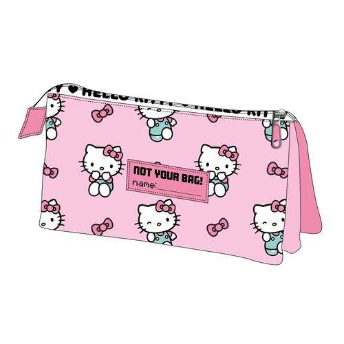 Hello Kitty triple pencil case