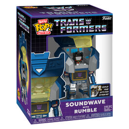 Bitty Bots figure Transformers Soundwave with Rumble