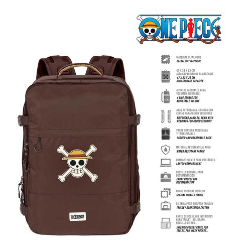 One Piece Skull backpack 49cm