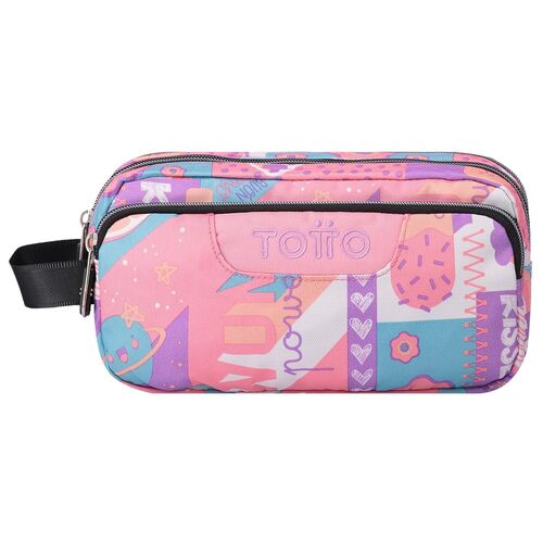 Agapec Ice cream and fruit triple pencil case