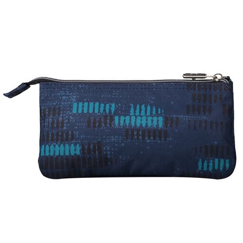 Marbled Blue triple pencil case