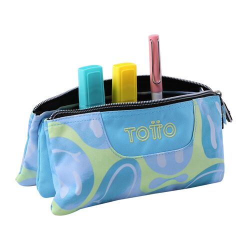 Happy Flow triple pencil case