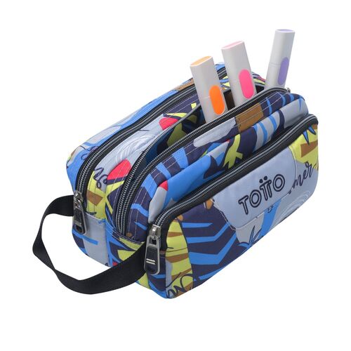 Agapec triple pencil case