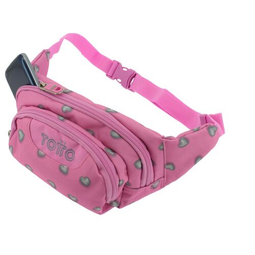 Pink Hearts Gancho belt puch