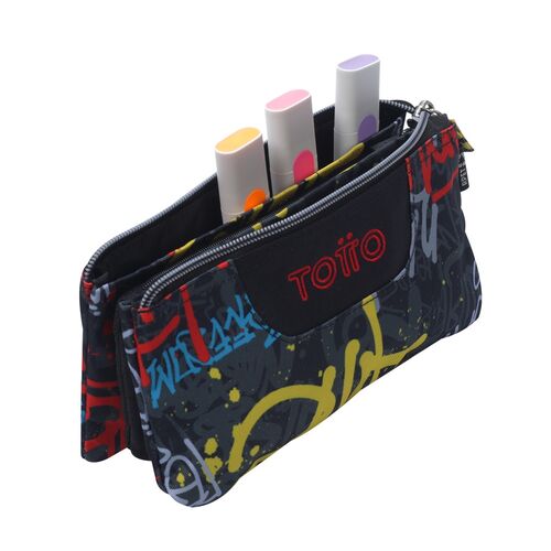 Grafil triple pencil case