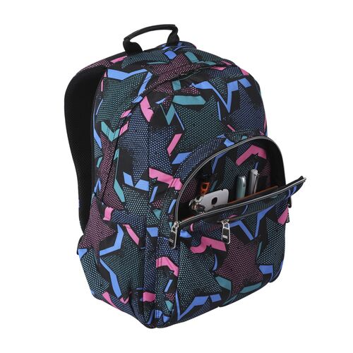 Acuareles Lety Black backpack 44cm