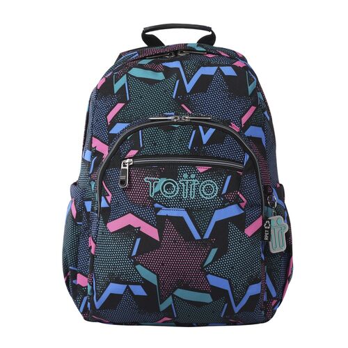 Acuareles Lety Black backpack 44cm