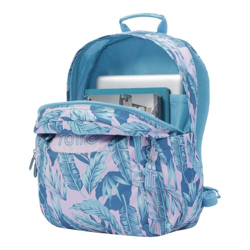 Acuareles Tropical Plants backpack 44cm