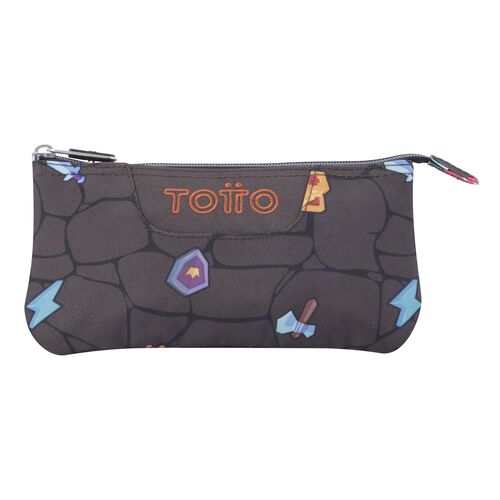 Video game triple pencil case