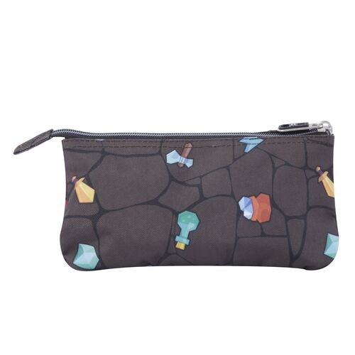 Video game triple pencil case