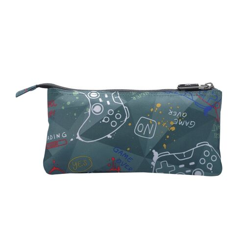 Stick triple pencil case