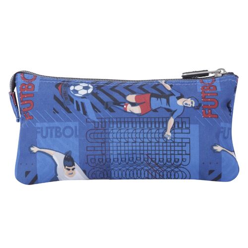 Video game triple pencil case