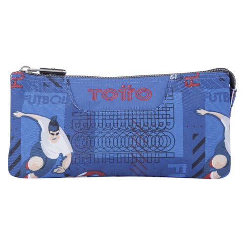 Video game triple pencil case