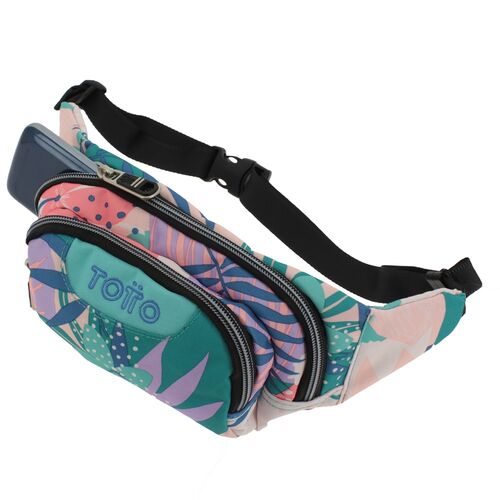 Gancho Tropical plants belt pouch