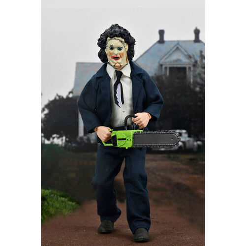 The Texas Chainsaw Man Massacre 50th Anniversary Clothed Leatherface Pretty Woman Mask figure 20cm