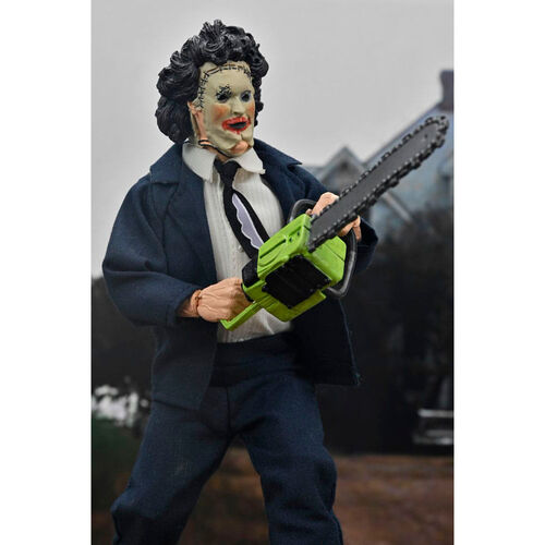 The Texas Chainsaw Man Massacre 50th Anniversary Clothed Leatherface Pretty Woman Mask figure 20cm